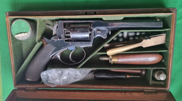 Beaumont-Adams 54 DA and SA revolver - Image 2