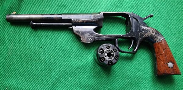 Allen and Wheelock center hammer .44 revolver - Image 7