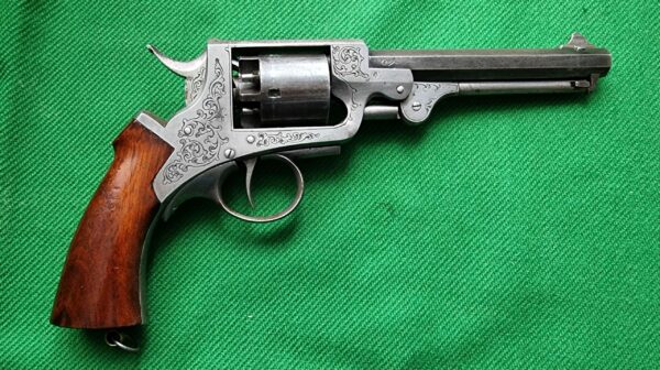 Bavarian experimental 9mm military revolver