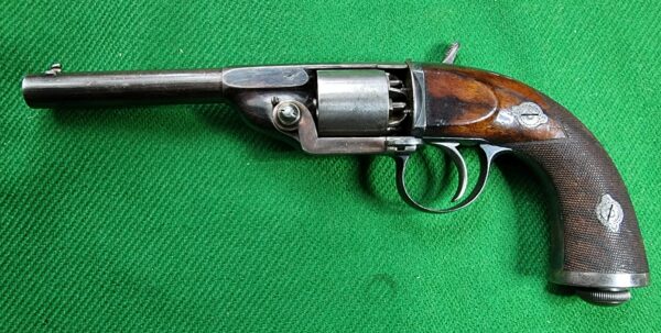 Devisme 1855 8mm Thouvenin revolver - Image 3