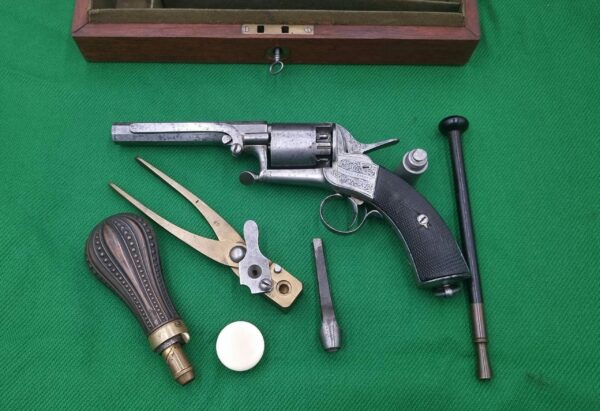 Webley longspur 3rd model revolver - Image 5