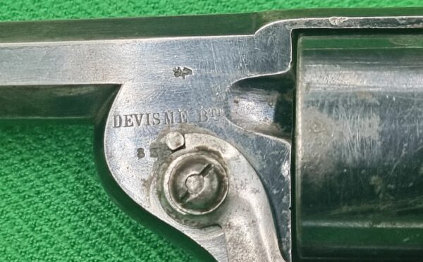 Devisme 1855 1st type 11mm revolver - Image 8