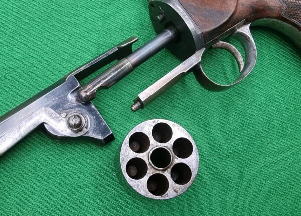 Devisme 1855 1st type 11mm revolver - Image 11