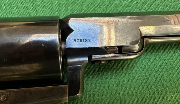 Exclusive Belgian 6 shoot .44 DA revolver marked Schinz - Image 19