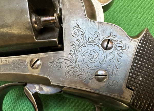 Exclusive Belgian 6 shoot .44 DA revolver marked Schinz - Image 17