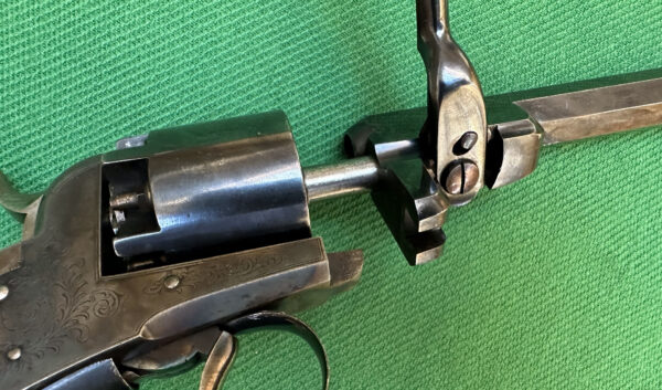 Exclusive Belgian 6 shoot .44 DA revolver marked Schinz - Image 9