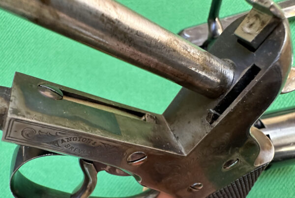 Exclusive Belgian 6 shoot .44 DA revolver marked Schinz - Image 7