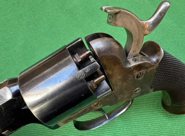 Exclusive Belgian 6 shoot .44 DA revolver marked Schinz - Image 2