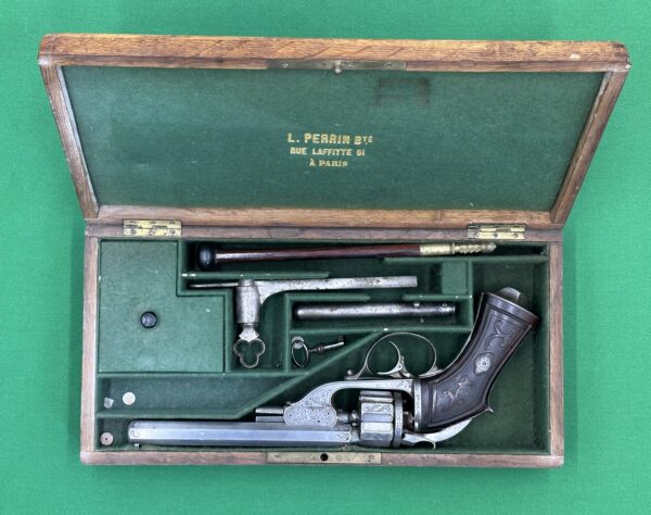 Tevis and Pidault Mle 1856 percussion revolver