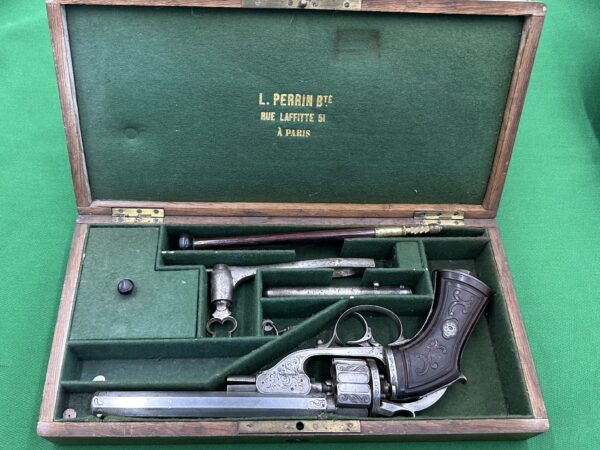 Tevis and Pidault Mle 1856 percussion revolver