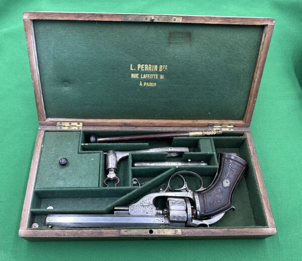 Tevis and Pidault Mle 1856 percussion revolver