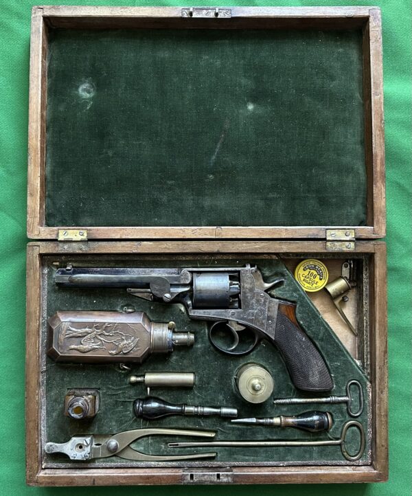 Reeves 54 bore double action revolver