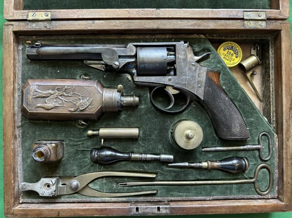 Reeves 54 bore double action revolver