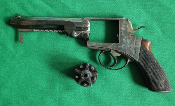 Reeves 54 bore double action revolver