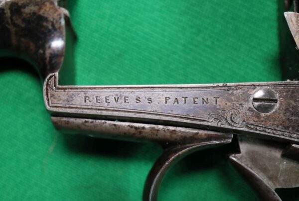 Very rare 54 bore Reeves revolver in original box with accessories - Image 7