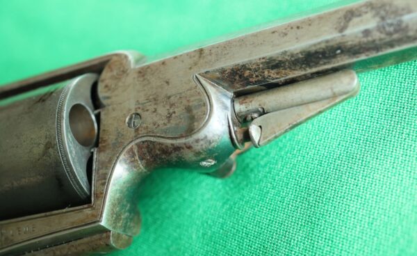 Very rare 54 bore Reeves revolver in original box with accessories - Image 13