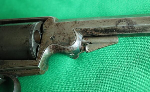 Very rare 54 bore Reeves revolver in original box with accessories - Image 14