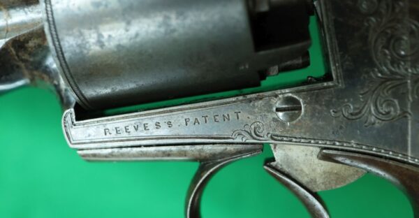 Very rare 54 bore Reeves revolver in original box with accessories - Image 21