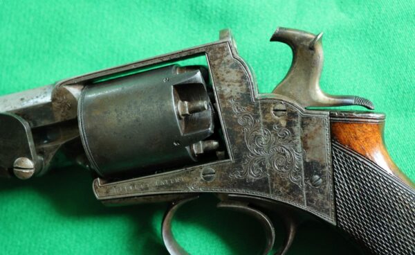 Very rare 54 bore Reeves revolver in original box with accessories - Image 22